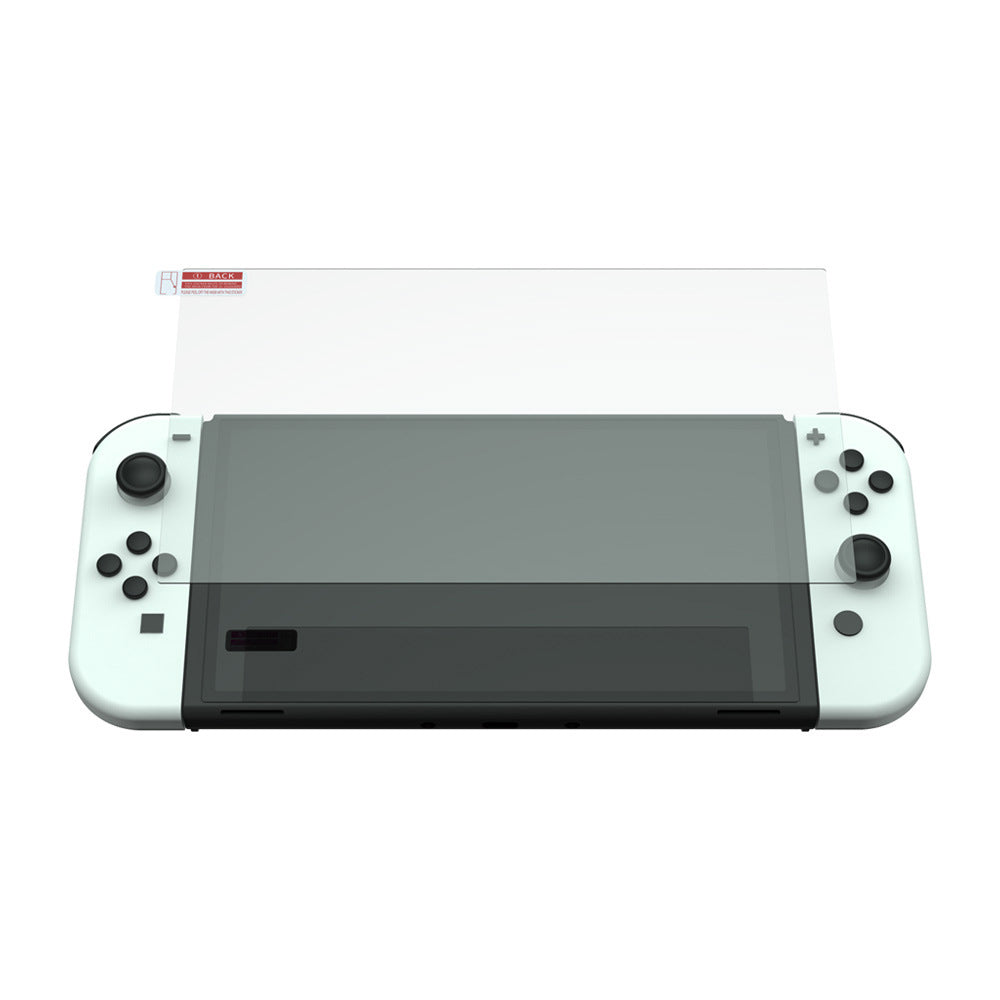 DOBE TNS-1156 2Pcs 9H Tempered Glass Screen Protector Anti-fingerprint Film for Nintendo Switch OLED DOBE TNS-1156 2Pcs 9H Tempered Glass Screen Protector Anti-fingerprint Film for Nintendo Switch OLED